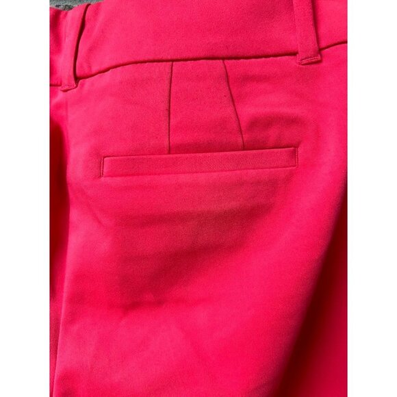 White House Black Market Pants 4 Women's Red Ankle - Picture 6 of 6